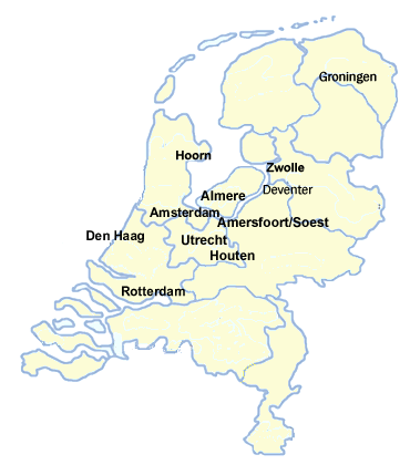 woongemeenschappen op de kaart